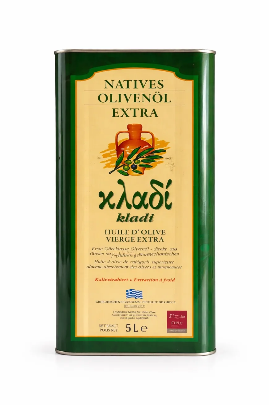 Fünf-Liter-Kanister mit kretischem Olivenöl